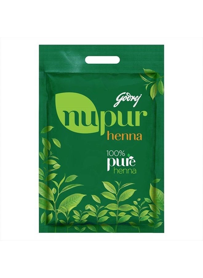Godrej - Nupur Henna Mehndi for Hair Color with Goodness of 9 Herbs 0, natural, 14.1 Ounce - Image 1