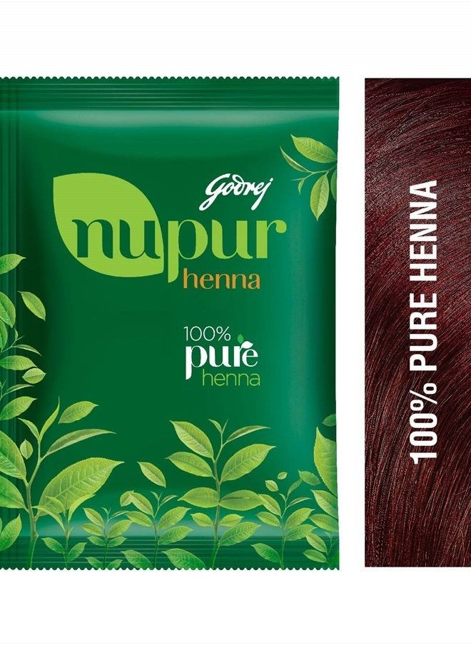 Godrej - Nupur Henna Mehndi for Hair Color with Goodness of 9 Herbs 0, natural, 14.1 Ounce - Image 1