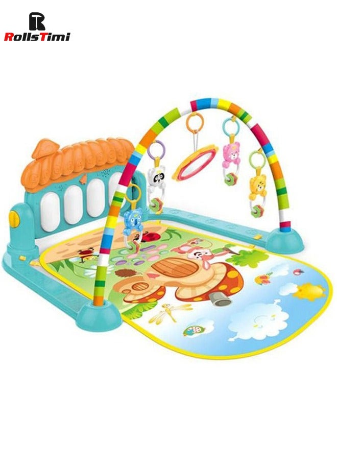 RollsTimi  Musical Piano Play Indoor Mat Center With Melodies Rattle For Kids - Image 1