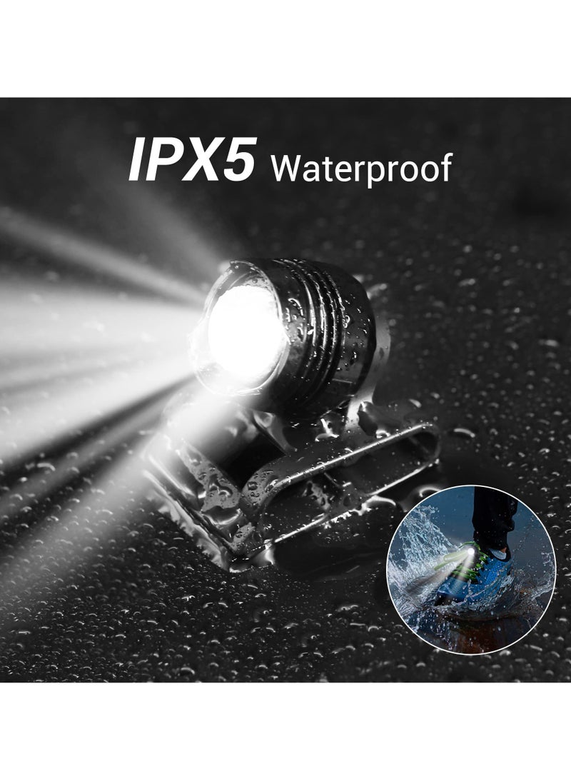 Zikra Running Lights 2 Pcs Safety Lights for Walking at Night, Runners Shoe Lights Waterproof, Shoe light, Shoe headlights Used for Dog Walking, Walking Tours Camping, Suitable for Adults Kids - Image 5