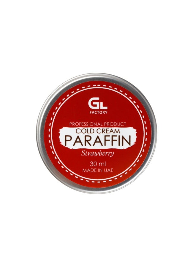 GL Factory Cold Cream Paraffin for Skin Deep Moisturize, Soften and Protect No-Heat Convenience Strawberry - Image 2