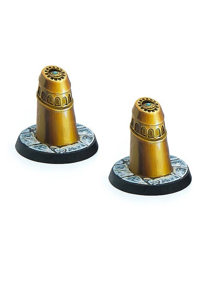 Modiphius Impressions Modiphius The Elder Scrolls: Call to Arms - Dwemer Markers and Tokens - 16 Piece Miniature Set, RPG Accessory - Image 2