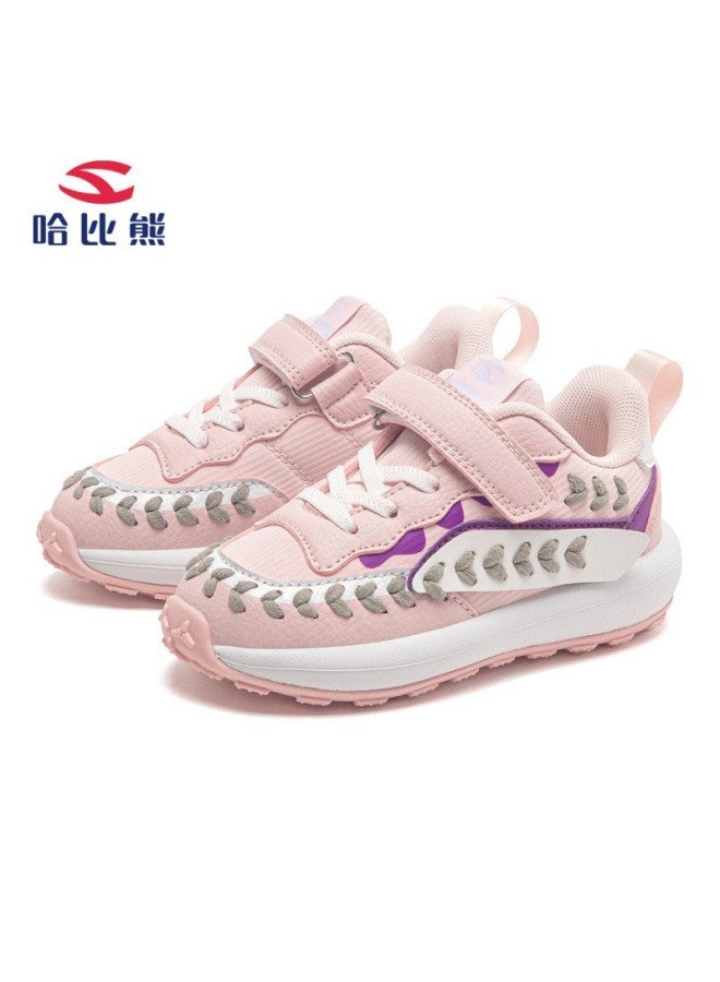 Habibie Double Net Spring And Autumn Rotating Buckle Boys Sneaker Girls Running Shoes Breathable Casual Shoes Outlet