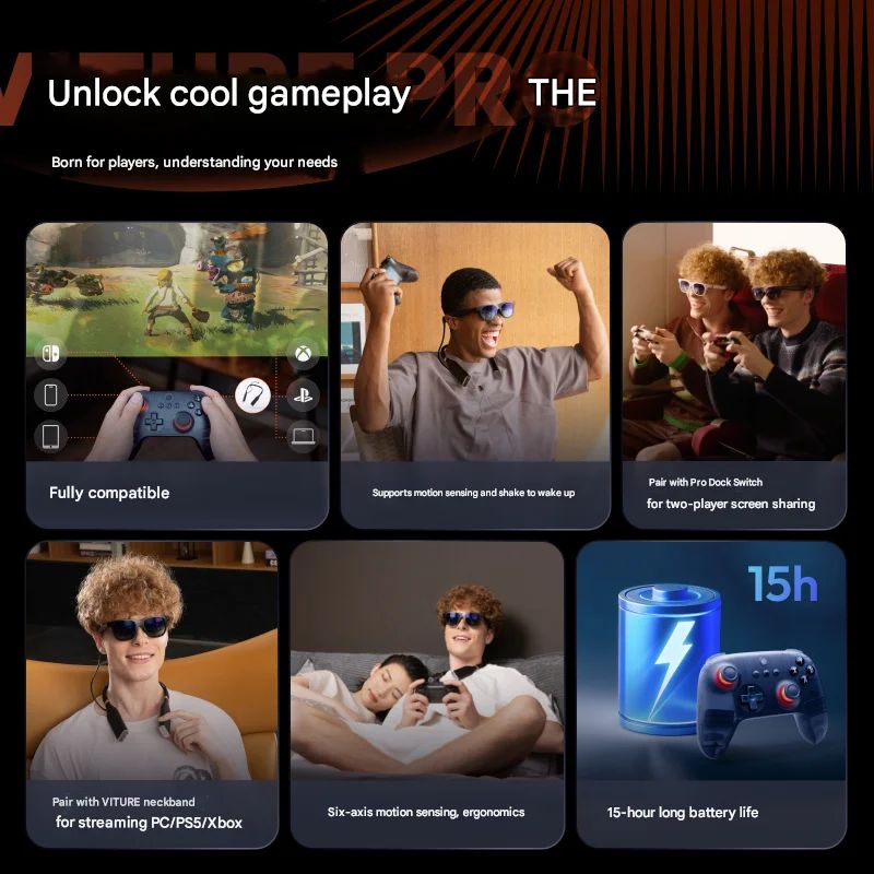 VITURE ذراع تحكم VITURE x 8BitDo - أبيض - Image 4