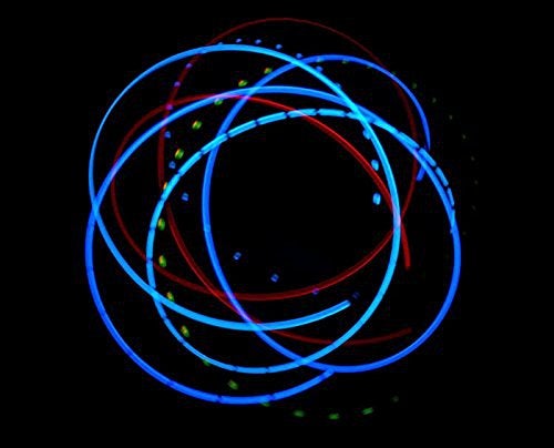 GloFX Exclusive Trans Morph 6-Led Orbit - Lights Spinning Lightshow Orbital Toy Rave Light - Image 5