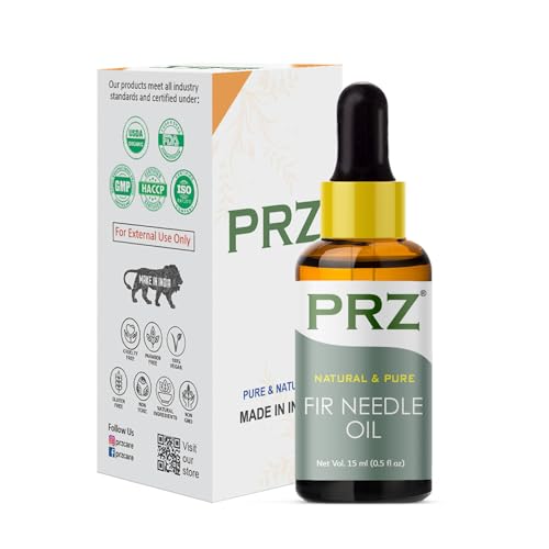 PRZ Fir Needle Essential Oil - Pure Natural & Therapeutic Grade Oil for Aromatherapy, Skin Care & Hair Care, 15 ml - Image 2