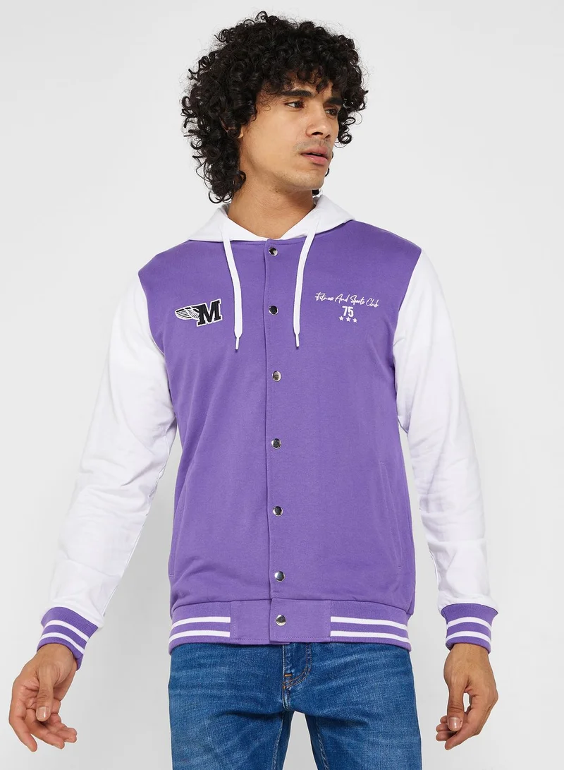 سفنتي فايف Varsity Hoodie