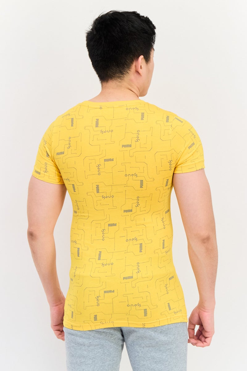 Puma x One8 Men Sportswear Fit Short Sleeve Outdoor T-Shirt, Multicolor - Image 4