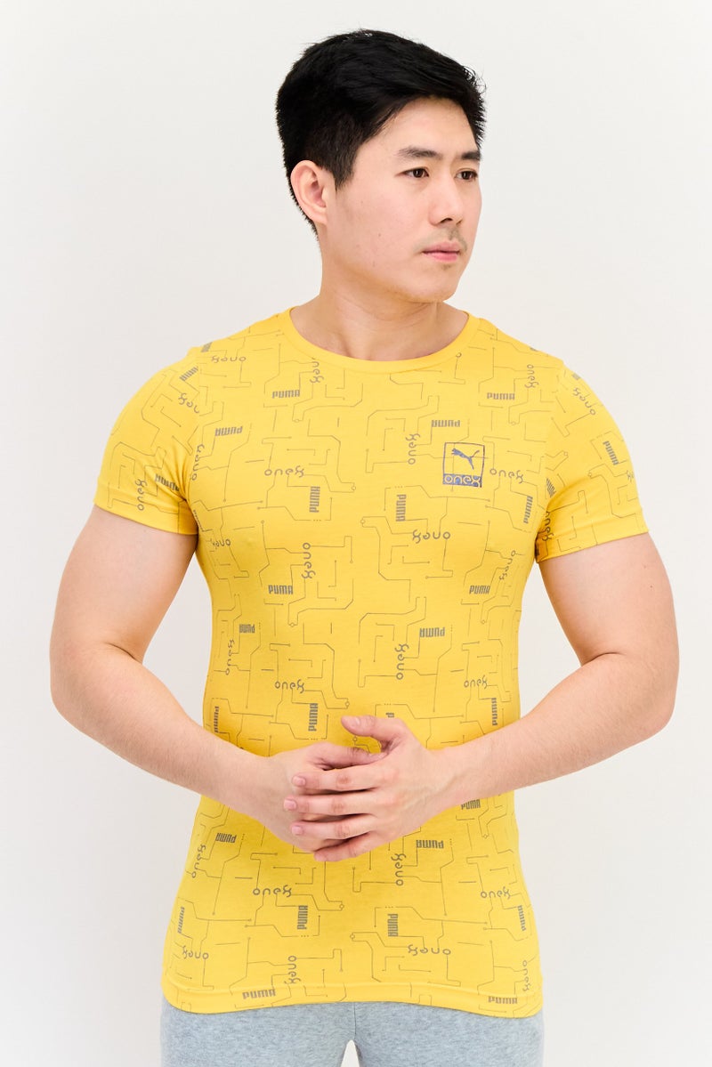 Puma x One8 Men Sportswear Fit Short Sleeve Outdoor T-Shirt, Multicolor - Image 1