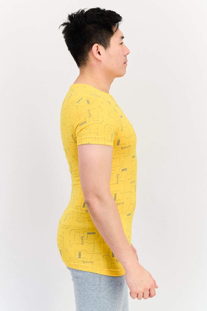 Puma x One8 Men Sportswear Fit Short Sleeve Outdoor T-Shirt, Multicolor - Image 3