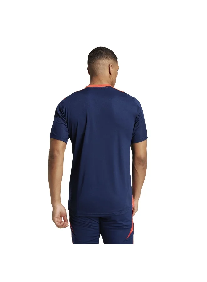 Adidas Mufc Tr Jsy Blue Football Jerseys For Men Xs