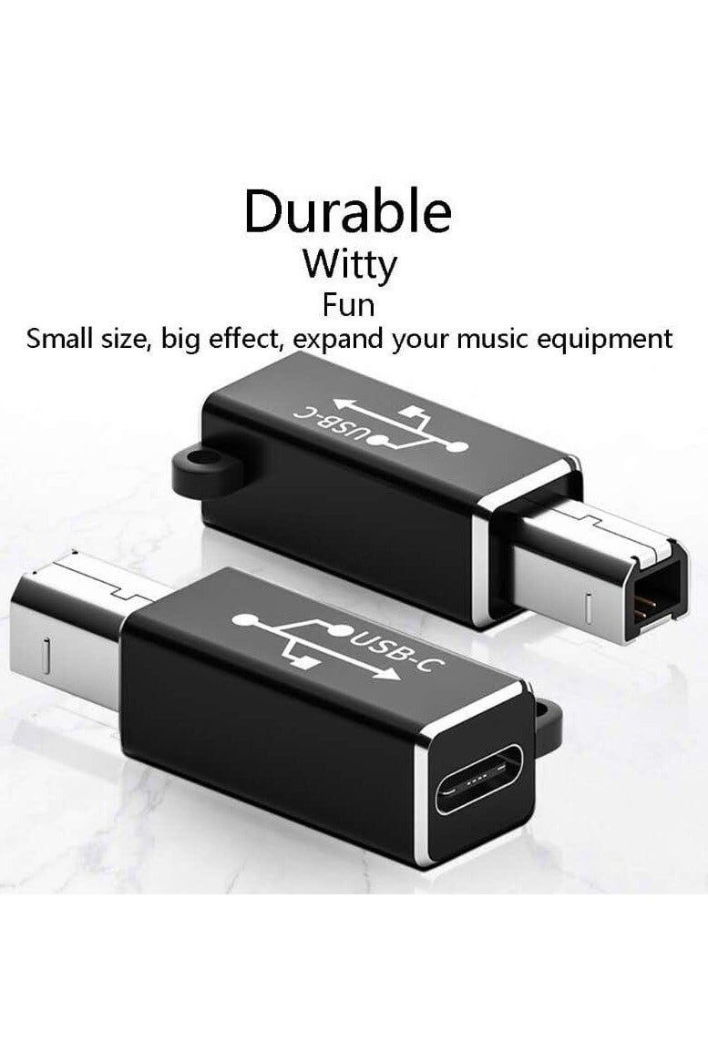 USB-C to MIDI Adapter Converter – USB Type-C Cable for Electronic Musical Instruments, MIDI Interface Cable for Keyboard, Synthesizer, Digital Piano, Plug & Play - Image 4