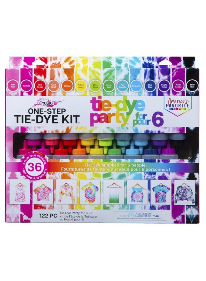 Tulip I Love To Create One-Step 18 Tie Dye Kit, Multi-Colour, 38.1 X 36.19 X 5.33 Cm - Image 1