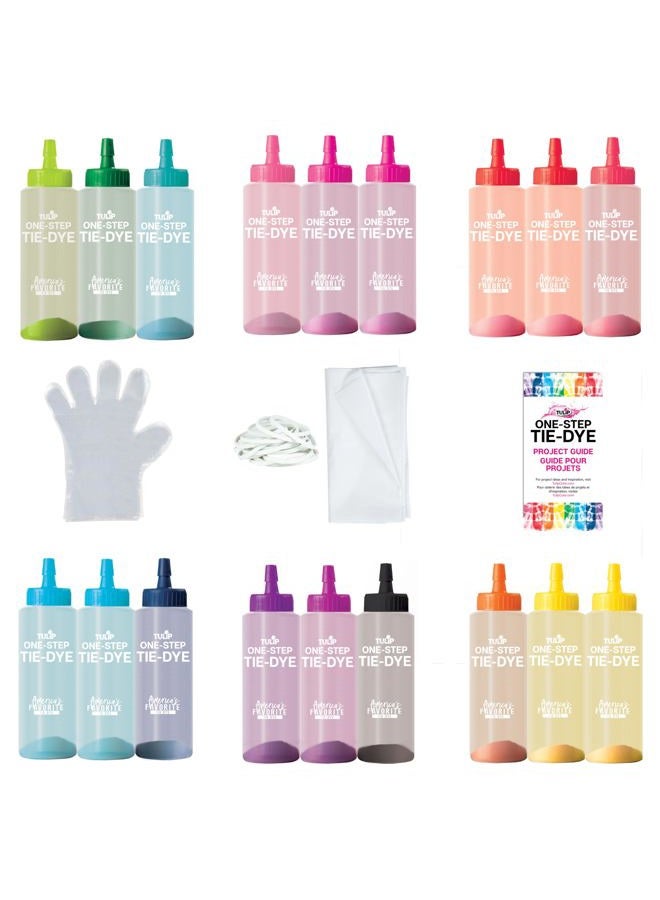 Tulip I Love To Create One-Step 18 Tie Dye Kit, Multi-Colour, 38.1 X 36.19 X 5.33 Cm - Image 3