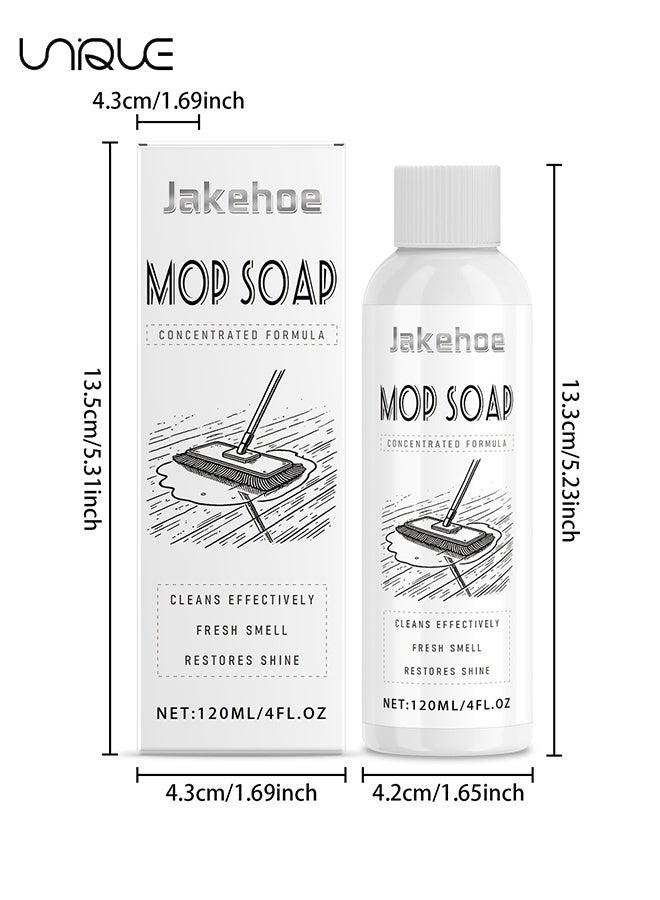 Jakehoe Upgrade Mop Soap for Floor Cleaning - New Highly Scented Mop Soap - Floor Cleaner for mopping Multi-purpose Mop Soap Household Supplies Cleaner for Home, Kitchen, Bathroom 120ML  - Image 2
