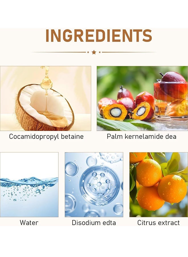 Jakehoe ترقية صابون الممسحة لتنظيف الأرضيات - صابون ممسحة ذو رائحة عطرة جديدة - منظف للأرضيات للمسح صابون ممسحة متعدد الاستخدامات لوازم المنزل منظف للمنزل والمطبخ والحمام 120 مل - Image 3