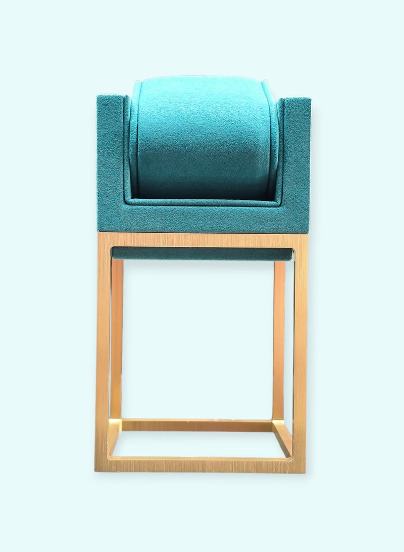 Al Seraj Luxury Medium Watch Display Stand with Metal Base | Premium Microfiber Watch Holder with Removable Cushion | Elegant Watch Storage Stand for Jewelry Display, Retail Showcase & Gift Organizer - Image 1
