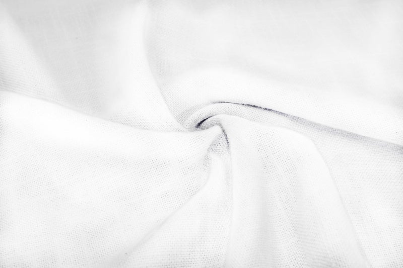 RUSTIQUE LINENS: White Table Cloth 8 Seater (230 x 150 cm) – Cotton Dining Table Cover – Water & Stain Resistant, Wrinkle-Free, Heavy Hem-Stitched Fabric - Image 5