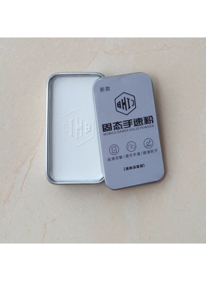 National Service Hand Quick Powder Eating Chicken Magic The Glory Of The King Walking Rocker Electric Competition Finger Cover Anti-sweat Hand Tour Cream Solid Powder-Product Color:HS Refreshing Light Fragrance Solid Hand Speed Powder  - Image 1