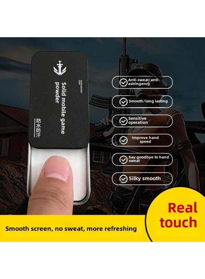 National Service Hand Quick Powder Eating Chicken Magic The Glory Of The King Walking Rocker Electric Competition Finger Cover Anti-sweat Hand Tour Cream Solid Powder-Product Color:HS Refreshing Light Fragrance Solid Hand Speed Powder  - Image 3