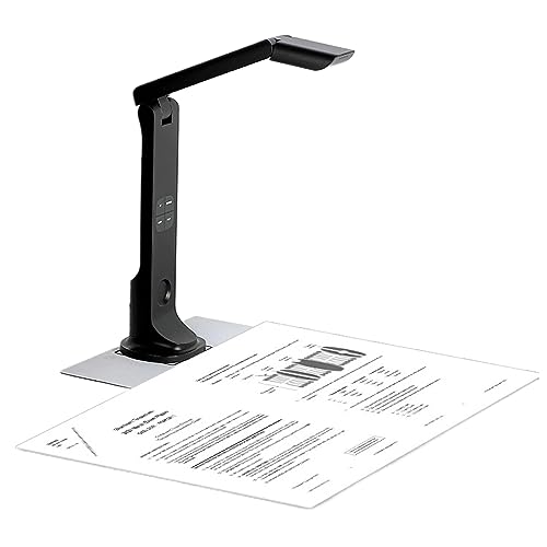 MICROWARE 16MP Book Scanner, Visualizer High Definition USB Visual Presenter Document Scanner Document Camera for Classroom teching - Image 1
