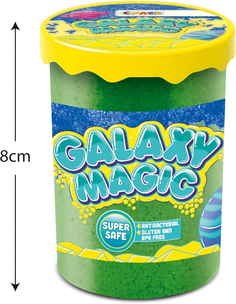 CRAZE Galaxy Magic 24461 Soft Children Clay in Tin with Melting Effect 40 g - Image 3