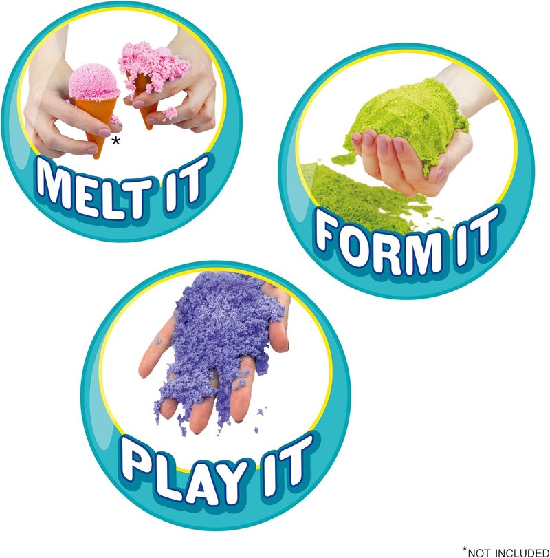 CRAZE Galaxy Magic 24461 Soft Children Clay in Tin with Melting Effect 40 g - Image 5