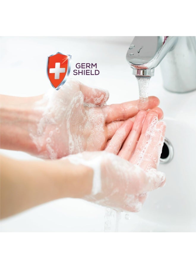 سانتور غسول اليدين المنعش من سانتور، 650 مل، عبوة من قطعتين، بفوائد طبيعية من قشر الليمون الحلو والريحان | تركيبة غنية ورغوية بخصائص مضادة للبكتيريا | ناعم على اليدين | يهدئ ويرطب البشرة - Image 2