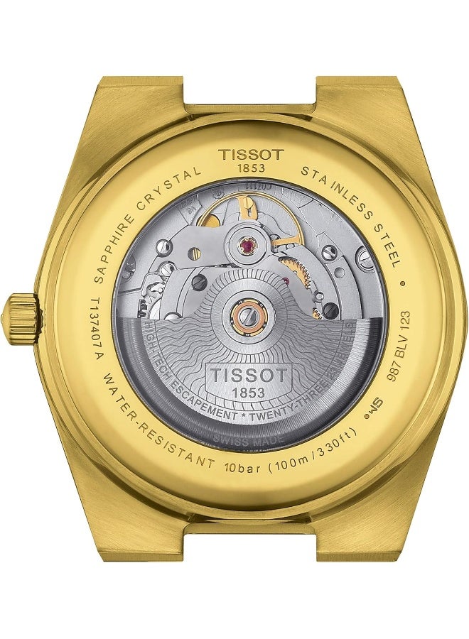 TISSOT PRX Men’s Swiss Made Powermatic 80 Stainless Steel Champagne Dial 40mm Watch T137.407.33.021.00 - Image 3