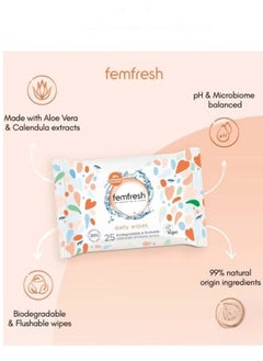 Biodegradable & Disposable Wipes for Women Daily Wipes 25 - pzsku/Z20205CF1319F1218631DZ/45/_/1738439308/0a70b809-9c57-4e2b-81c1-065013b37430