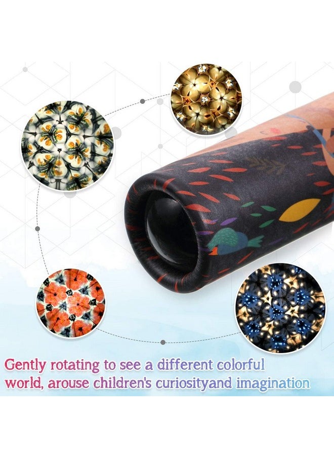 Toyshine Toyshine Pack of 12 Classic Kaleidoscopes Paper Tumble Wheel Magic Tin Tube Prism Lens Old Fashioned Vintage Toys for Kids Birthday Party Return Gifts - Multicolor  - Image 2