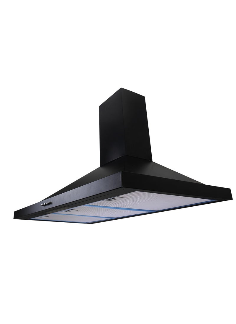 Purity Purity Built-in Kitchen Hood, 90 cm, Black - PENTO BL 90cm - Purity Built-in Stainless Steel Hob, 6 Burners, 90 cm, Silver - HPT904S - Purity Built-in Gas Oven with Grill, 90 cm, Black and Stainless Steel - OPT901GXD  - Image 2