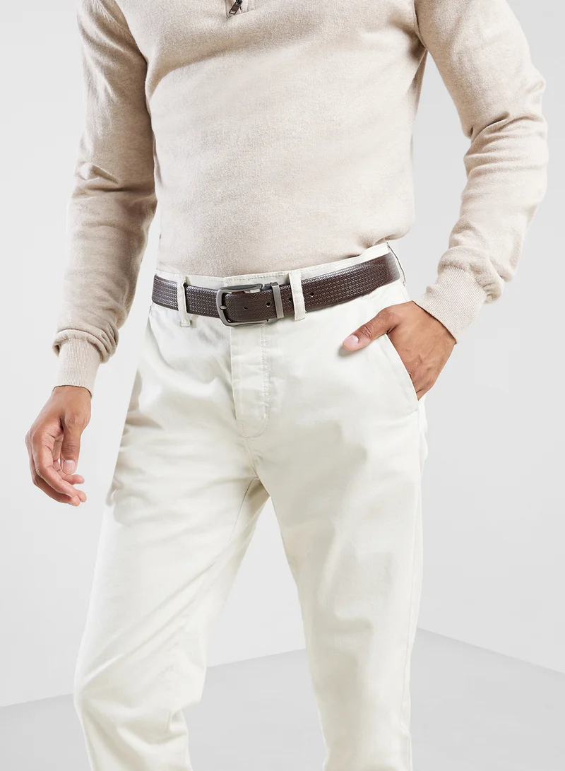 Robert Wood Genuine Leather 35Mm Resizable Formal Belt
