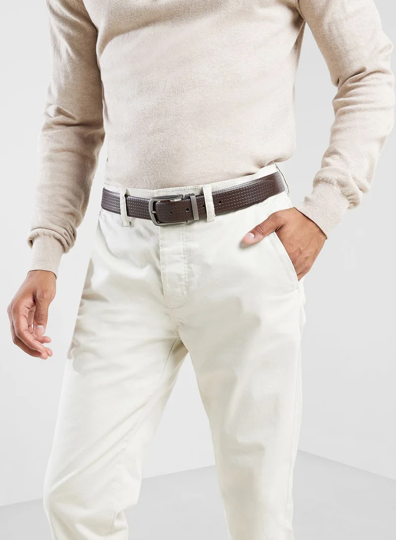 Robert Wood Genuine Leather 35Mm Resizable Formal Belt