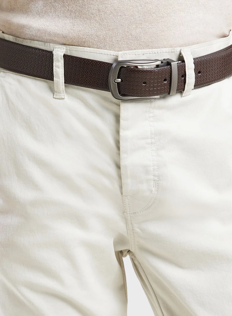 Robert Wood Genuine Leather 35Mm Resizable Formal Belt