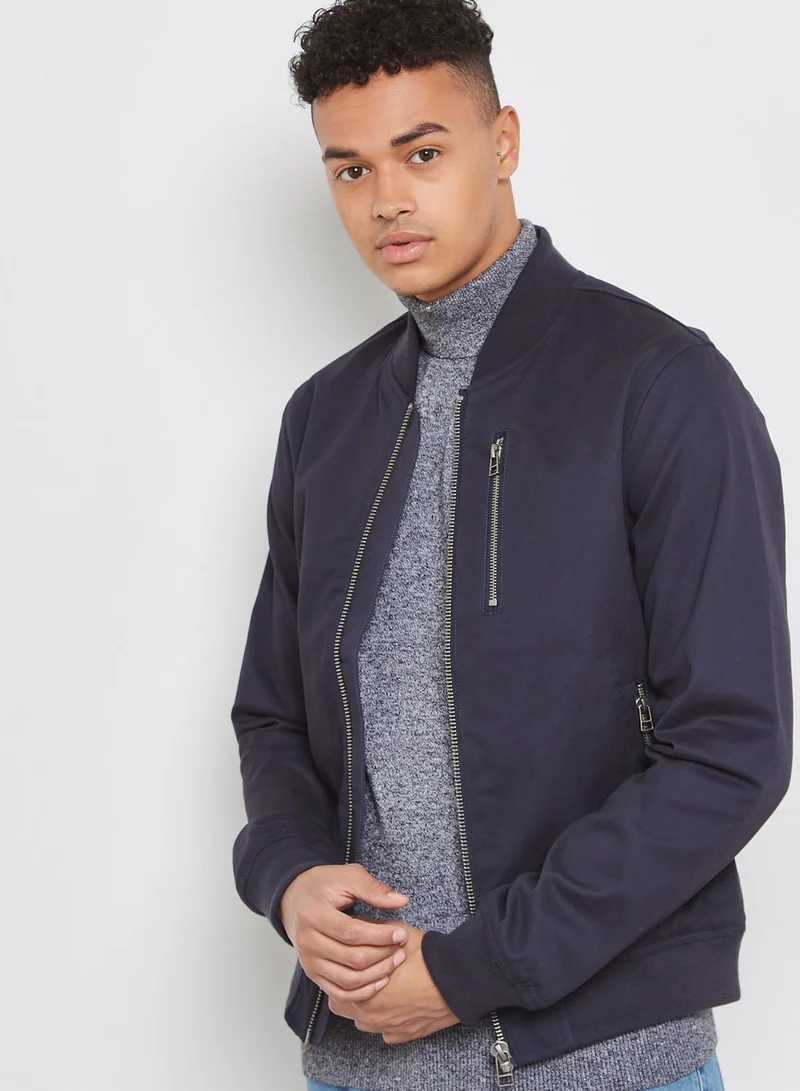 TOPMAN Zipped Pocket Bomber Jacket