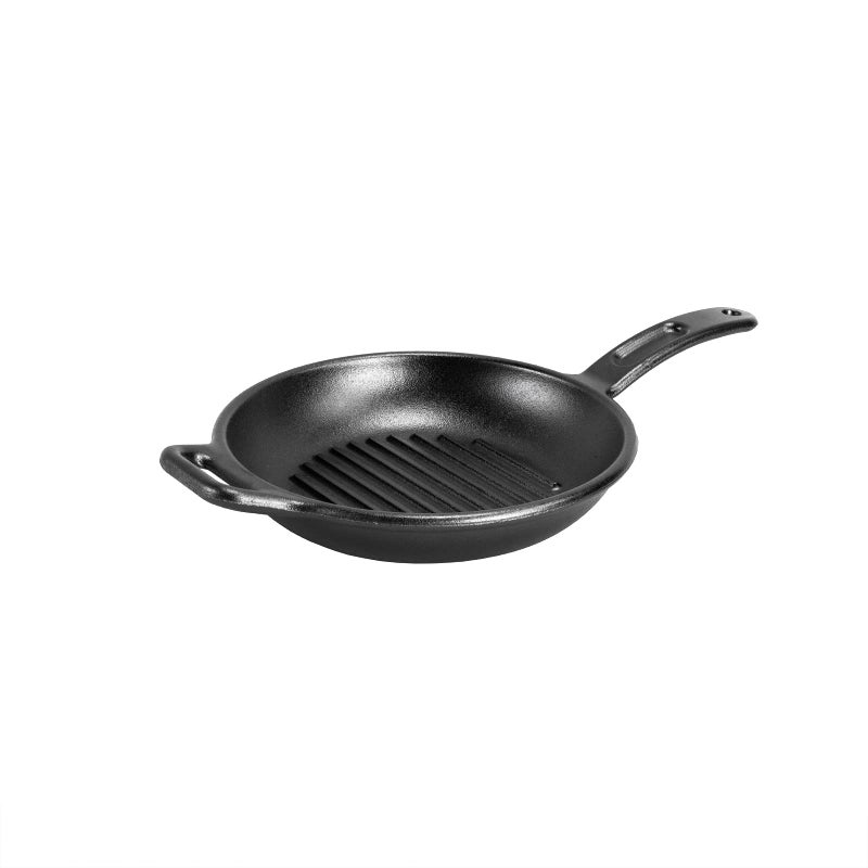 Lodge BOLD 10 Inch Seasoned Cast Iron Grill Pan DesignForward Cookware