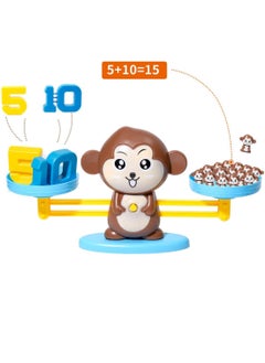 Generic Monkey Balance Maths Cards, Number Blocks, Early Development Activity, Educational Toys, Counting Game, Maths Games for Boys and Girls from 3 Years  - Image 3