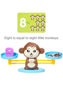 Generic Monkey Balance Maths Cards, Number Blocks, Early Development Activity, Educational Toys, Counting Game, Maths Games for Boys and Girls from 3 Years  - Image 4