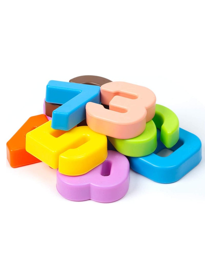 Generic - Monkey Balance Maths Cards, Number Blocks, Early Development Activity, Educational Toys, Counting Game, Maths Games for Boys and Girls from 3 Years - Image 1