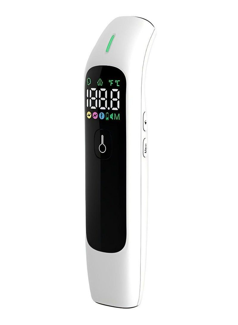 Goldfish non-contact forehead press dear thermometer, digital infrared thermometer for adults and children, mute and memory functions, fast and accurate measurement - Image 1