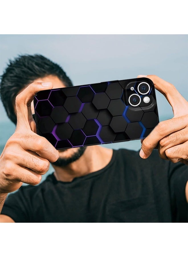 X-level Mobile Phone Case for iPhone 15 with Color Airbrush Process All-Inclusive PC Hard Back Cover Anti-Wear Anti-Shock Anti-Fingerprints Slim and Lightweight Phone Skin - Image 3