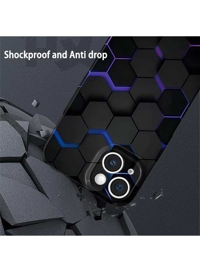 X-level Mobile Phone Case for iPhone 15 with Color Airbrush Process All-Inclusive PC Hard Back Cover Anti-Wear Anti-Shock Anti-Fingerprints Slim and Lightweight Phone Skin - Image 4