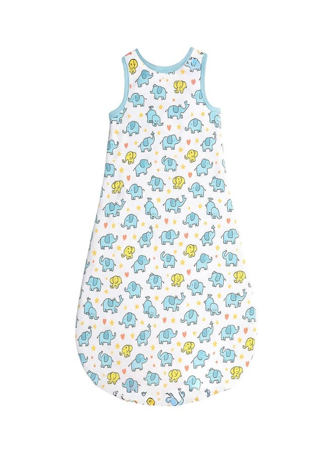 Adhigams Baby Sleeping Bag 0-6 Months | Soft Cotton Sleep Sack with 2-Way Zipper | Arms-Free Wearable Blanket for Newborns - Image 3