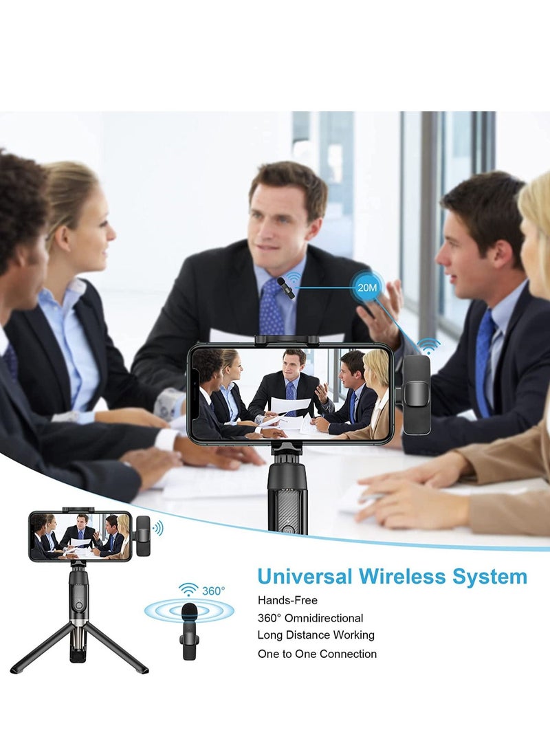 Wireless Lavalier Microphone for Type-C Phone, Plug-Play Wireless Mic with 2 Microphone for USB-C Android Phone Video Recording, Interview, Vlog, Auto Sync and Noise Reduction - Image 5