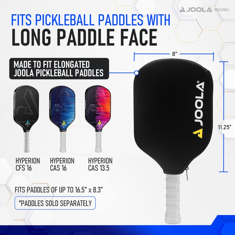 JOOLA Pickleball Paddle Cover - Neoprene Sleeve for JOOLA Paddles - Pickleball Accessory and Gift - Padded Foam Storage Case Protects Pickle Ball Rackets - Image 3