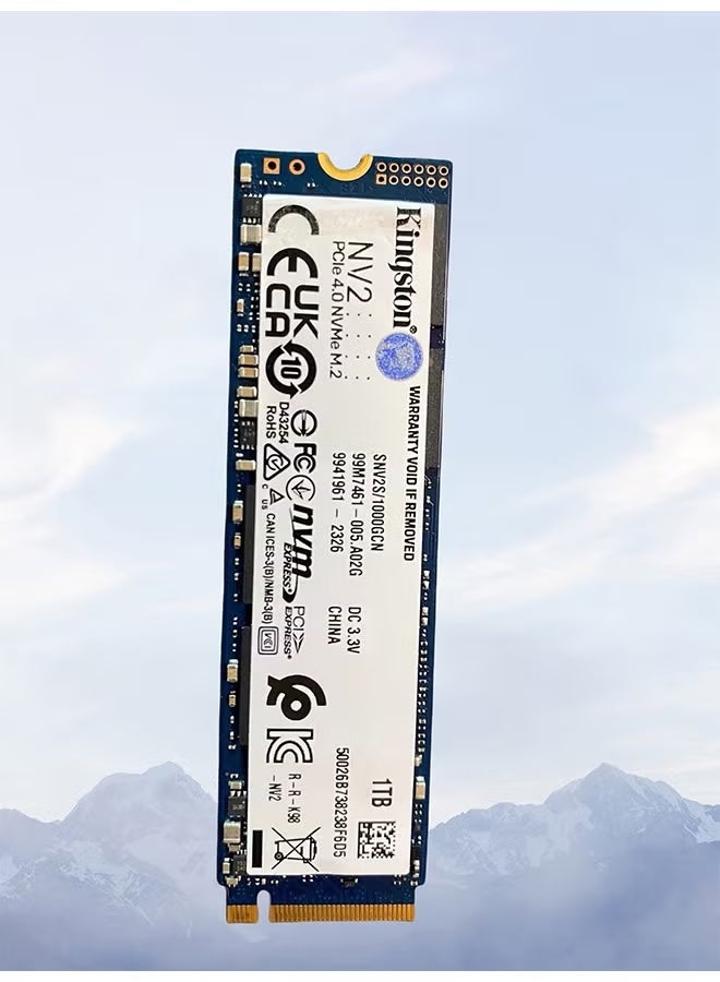 Kingston NV2 1TB M.2 2280 NVMe PCIe4.0 Internal Solid-State Drive Up to 3500 MB/s - Image 2
