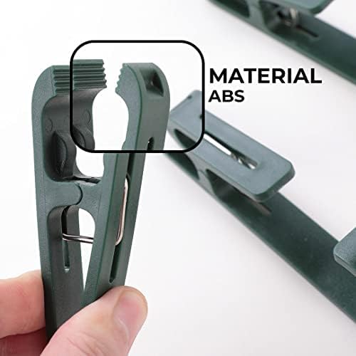Kuber Industries Multipurpose Bar Hooks & Pins for Laundry, Kitchen, & Wardrobe durable, Strong Grip|Easy to Use|77024(g)|Pack of 6|Green - Image 5