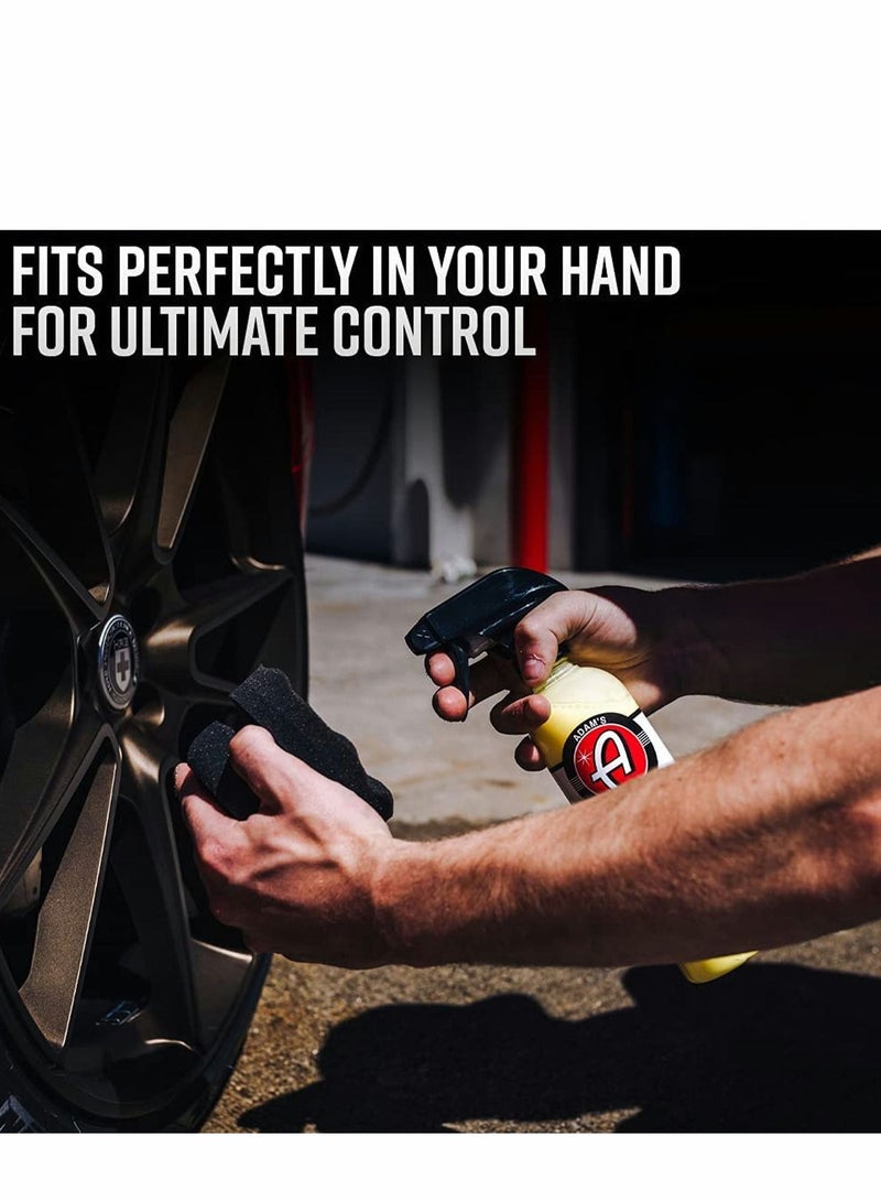 SYOSI 4 Pack Pro Tire Hex Grip Applicator Reusable Shine Dressing Pad Car Cleaning Supplies After Wash Cleaner for Vinyl Rubber Trim Accessories Wheel Rim - Image 5