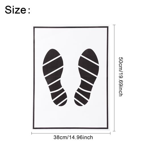 CYDZSW 50Pcs Paper Floor Mats for Cars and Trucks,Disposable Clear Car Mat,Auto Detailing Dealership Supplies,Floor Liners Covers,Automotive Carpet Protector Film - Image 3